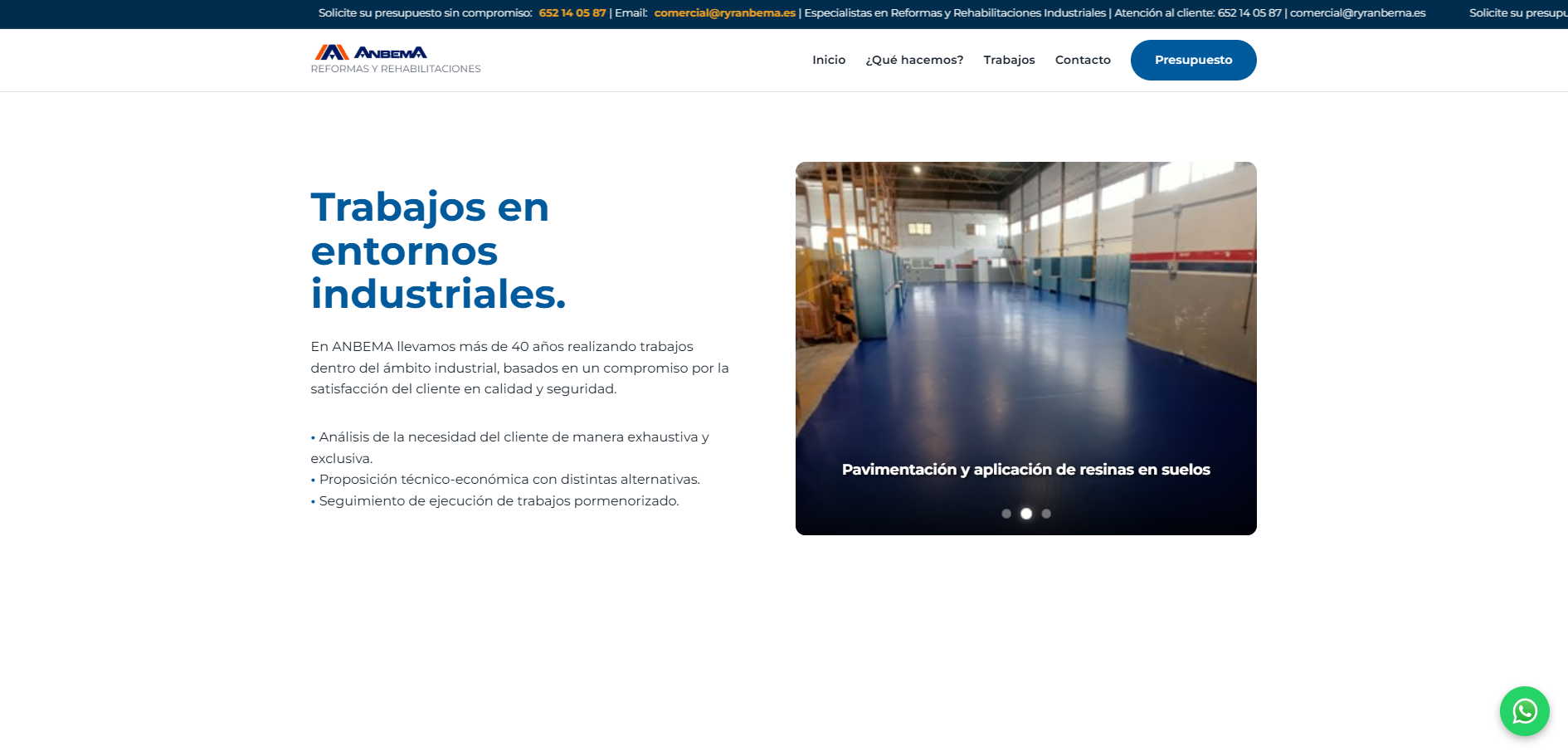 Web de Anbema