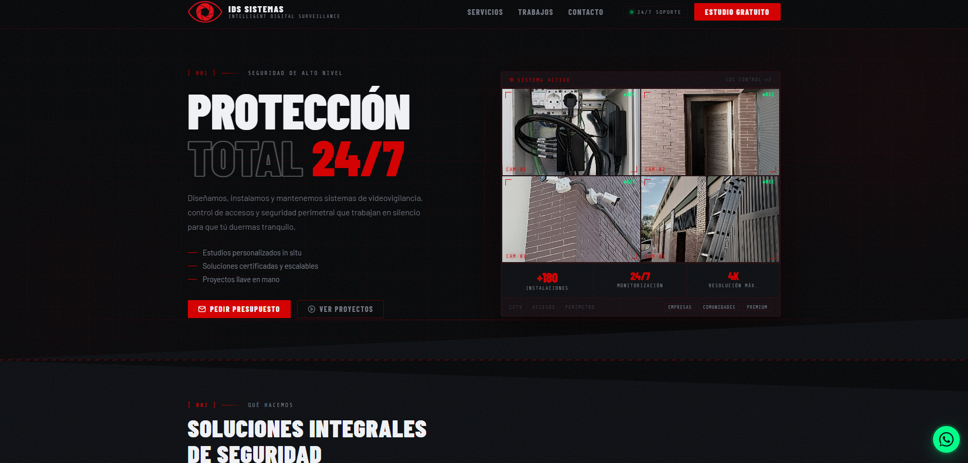 Web de IDS Sistemas