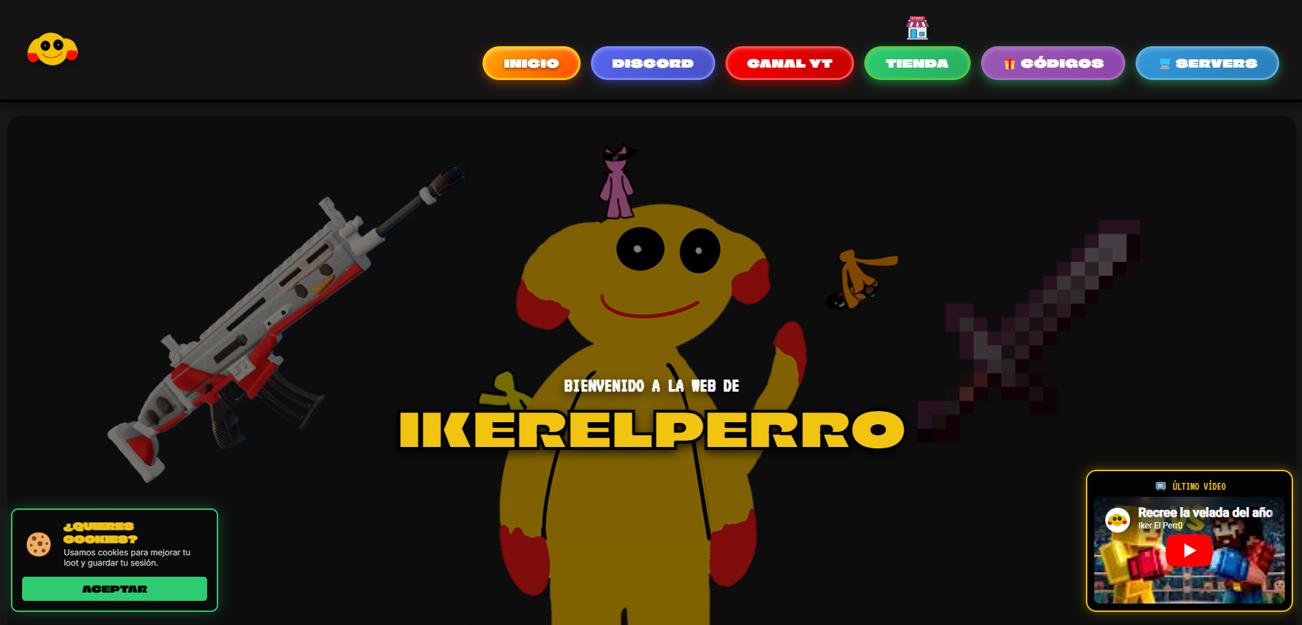 Web de Iker
